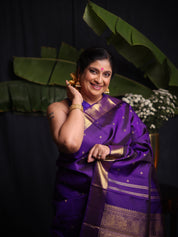 Chakrika Kanjeevaram Silk Saree - Saavari - SSCKSS09