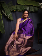Chakrika Kanjeevaram Silk Saree - Saavari - SSCKSS09