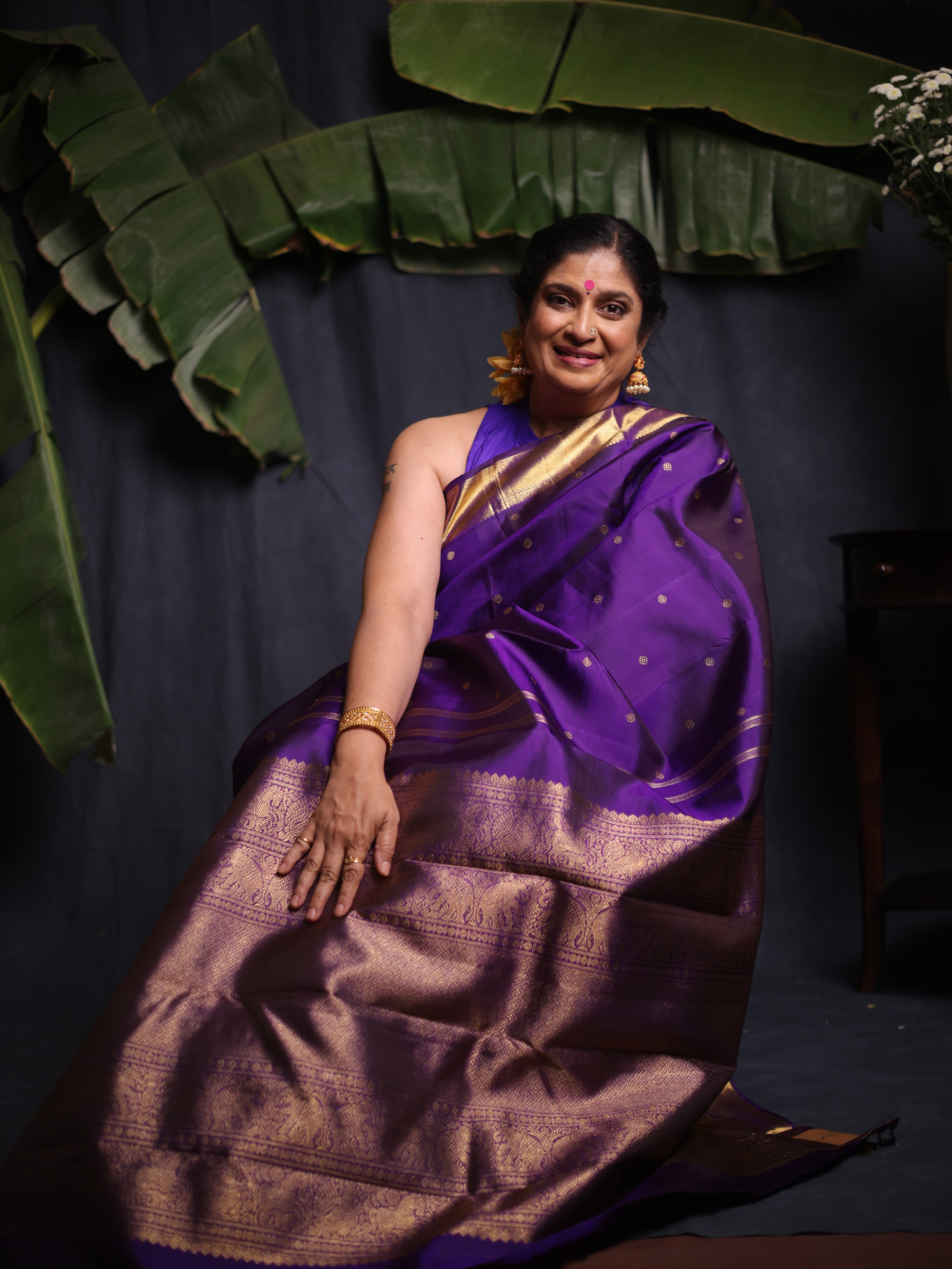 Chakrika Kanjeevaram Silk Saree - Saavari - SSCKSS09