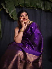 Chakrika Kanjeevaram Silk Saree - Saavari - SSCKSS09