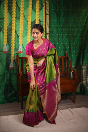 Amrapalli Kanjeevaram Silk Saree - Saavari - SSAKSS67