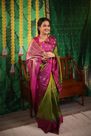 Amrapalli Kanjeevaram Silk Saree - Saavari - SSAKSS67