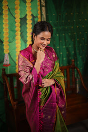 Amrapalli Kanjeevaram Silk Saree - Saavari - SSAKSS67