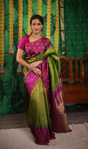 Amrapalli Kanjeevaram Silk Saree - Saavari - SSAKSS67