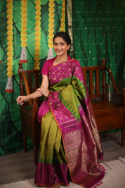 Amrapalli Kanjeevaram Silk Saree - Saavari - SSAKSS67