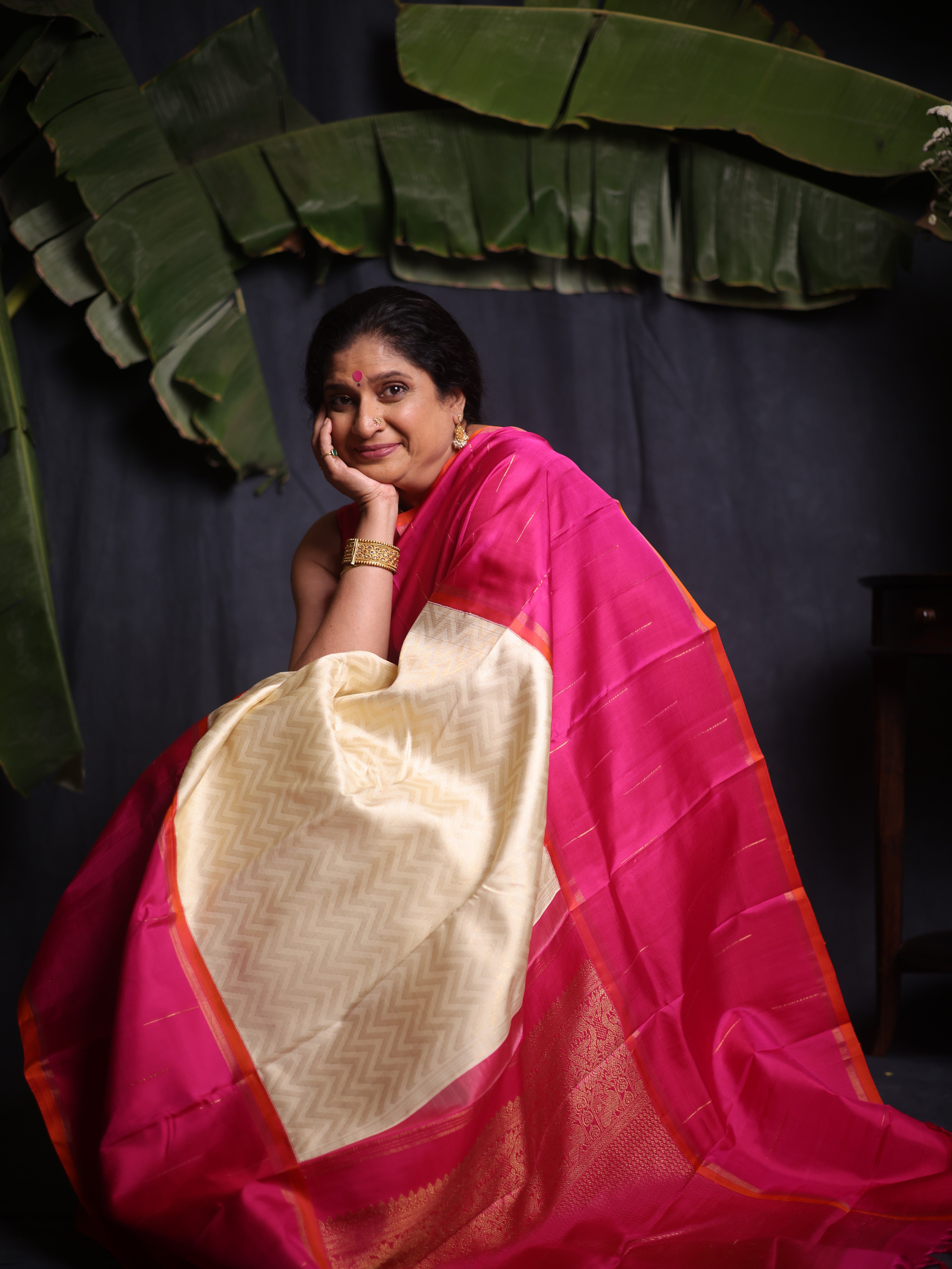 Prakriti Kanjeevaram Silk Saree - Saavari - SSPKSS31
