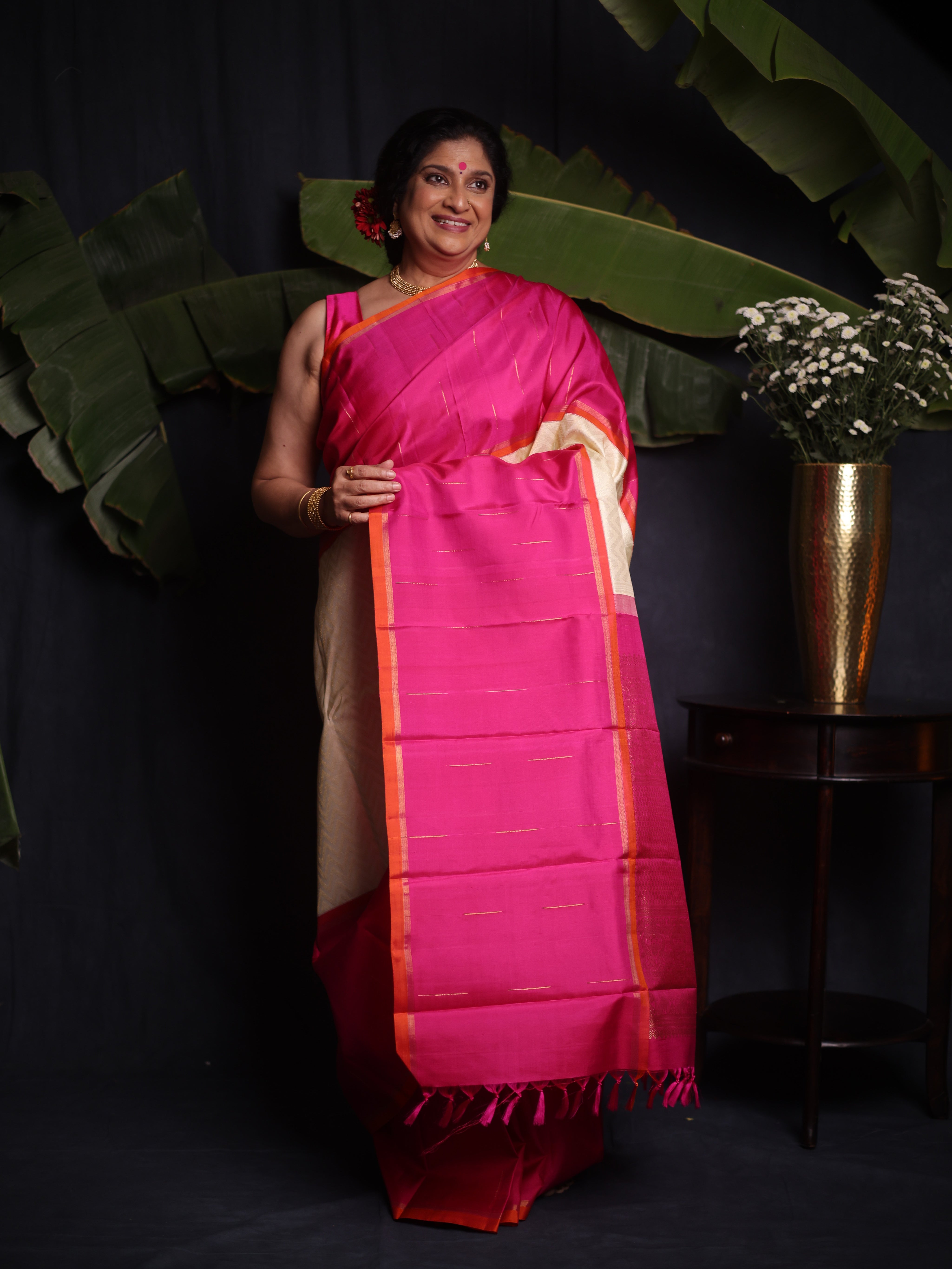 Prakriti Kanjeevaram Silk Saree - Saavari - SSPKSS31