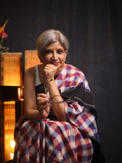 Multicolor Pochampalli Cotton Ikat Saree - SRMPCIS304