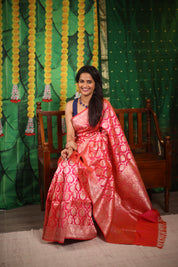 Gulzarika Banarasi Silk Saree - Saavari - SSGBSS13