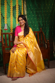 Aureya Banarasi Silk Saree - Saavari - SSABSS31