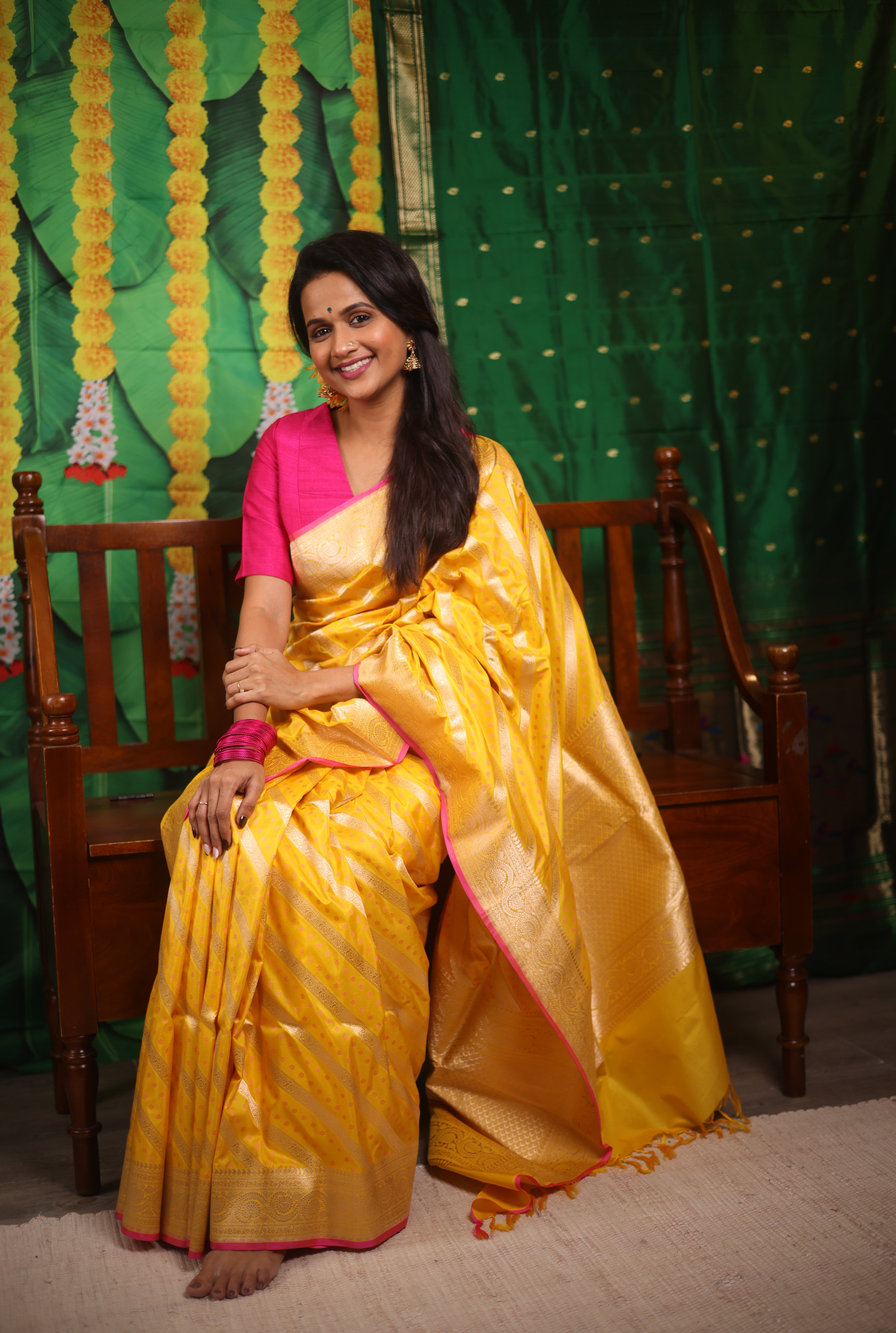 Aureya Banarasi Silk Saree - Saavari - SSABSS31