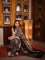 Asra Banarasi Silk Saree - Saavari - SSABSS32