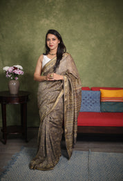 Kashish HBP Cotton Silk Saree With Maheshwari Border - SRKCSS855