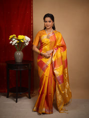 Multicolor Soft Silk Saree - SRMSSS412