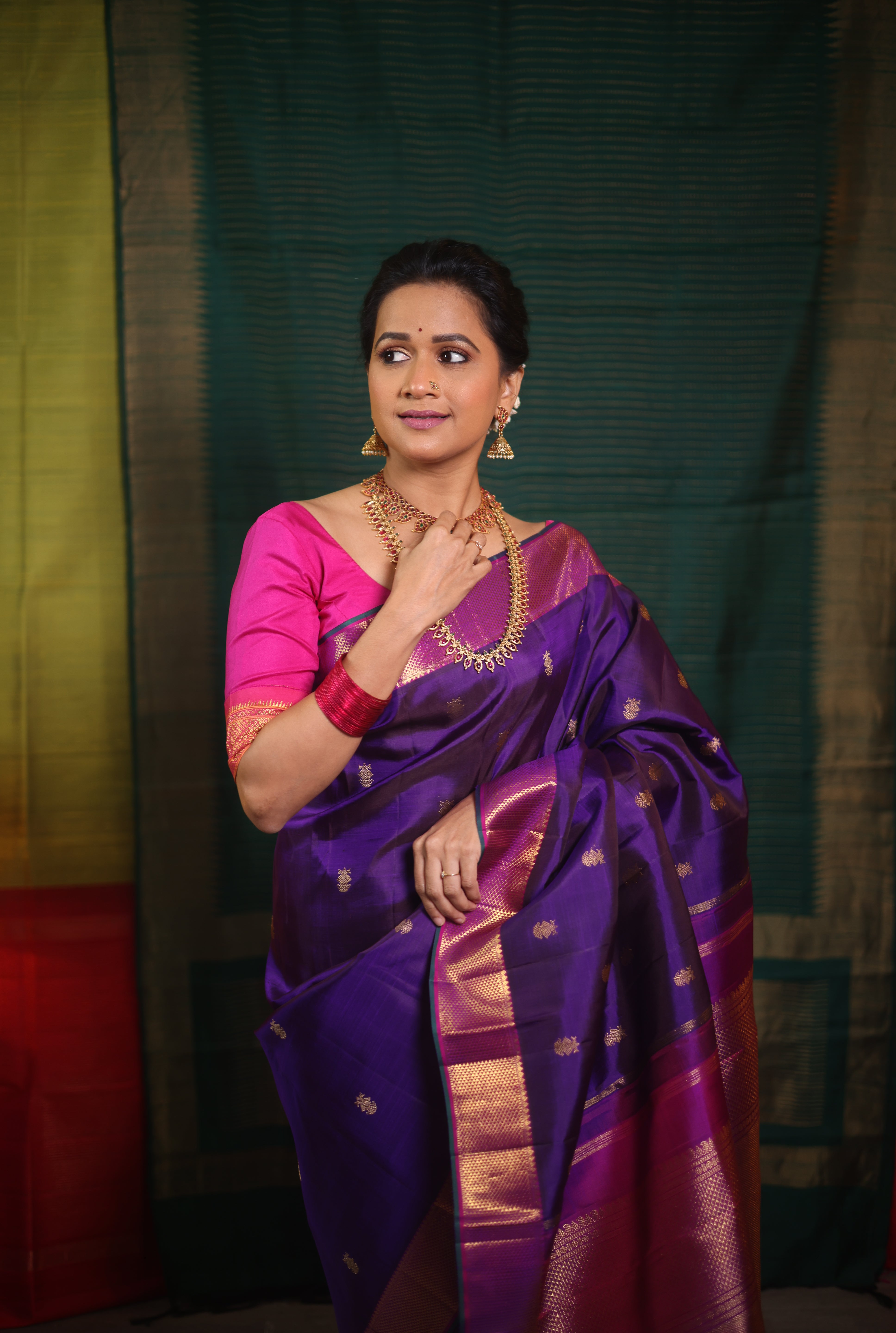 Varneshi Kanjivaram Silk Saree - Saavari -SSVKSS87