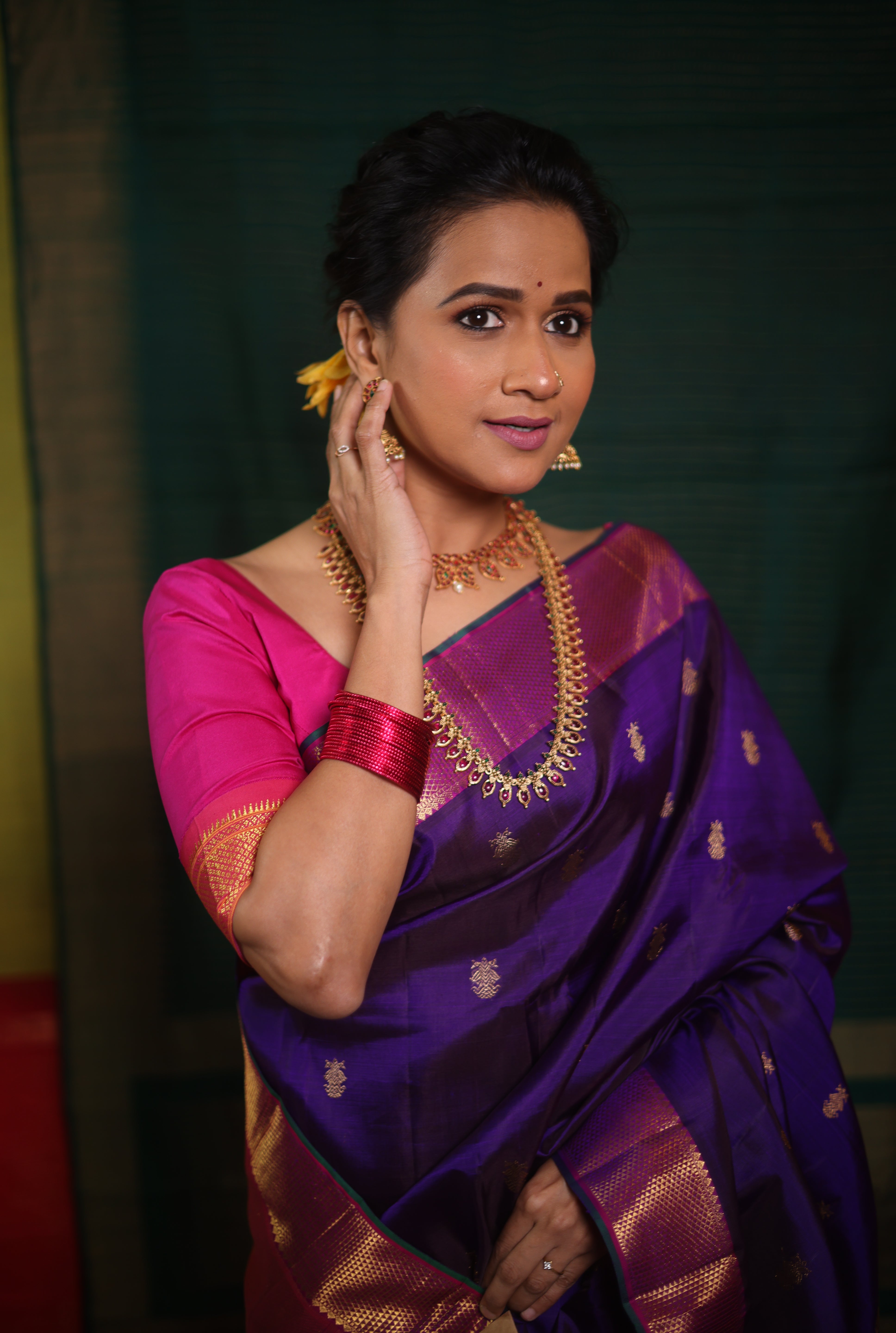Varneshi Kanjivaram Silk Saree - Saavari -SSVKSS87