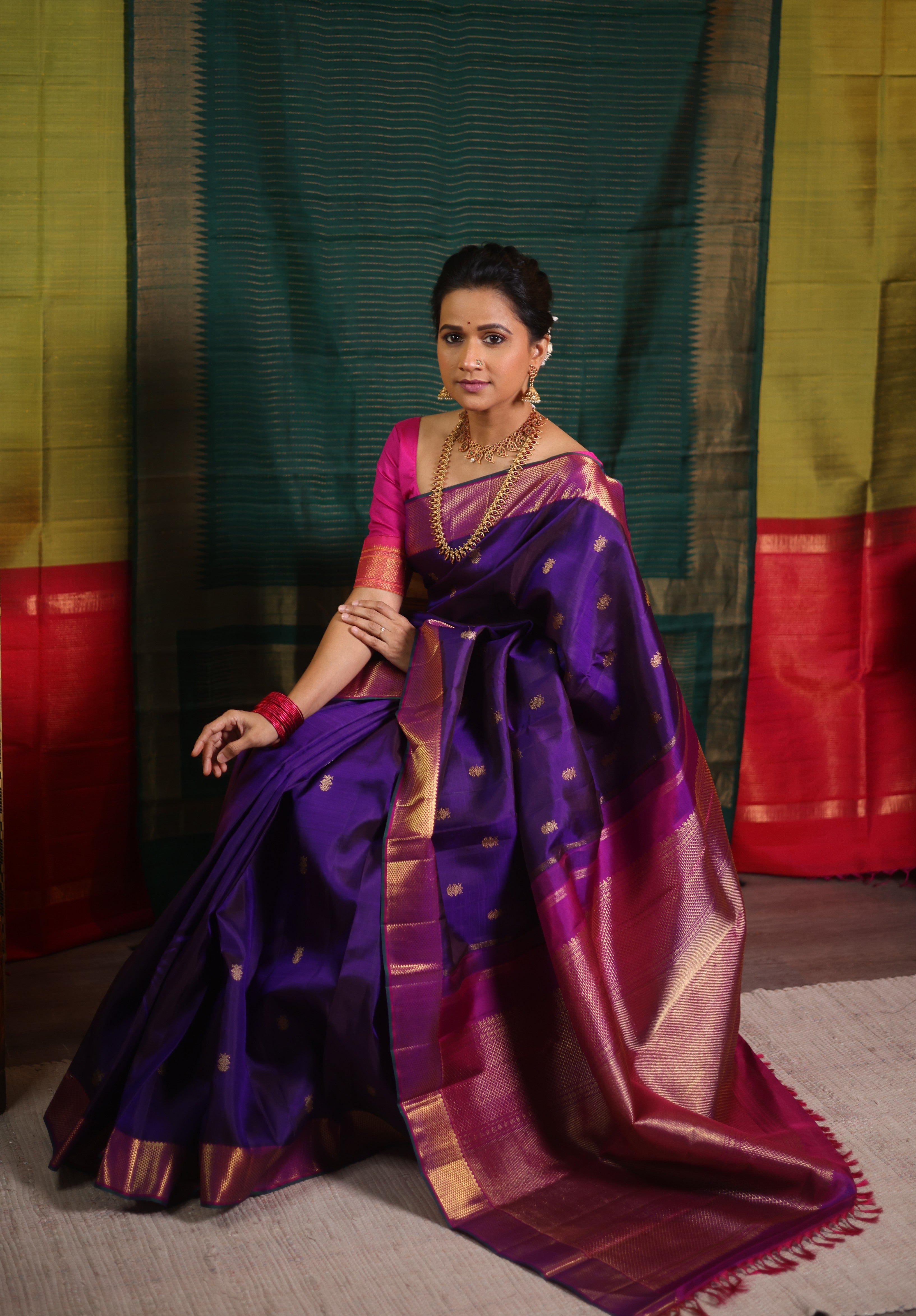 Varneshi Kanjivaram Silk Saree - Saavari -SSVKSS87
