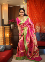 Rajnandini Tissue Silk Paithani Saree - Saavari - SSRTSPS01