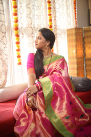 Rajnandini Tissue Silk Paithani Saree - Saavari - SSRTSPS01