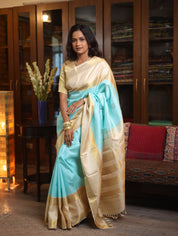 Ambika Kanjeevaram Silk Saree - Saavari - SSAKSS07