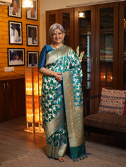 Vanasri Banarasi Silk Saree - Saavari - SSVBSS03