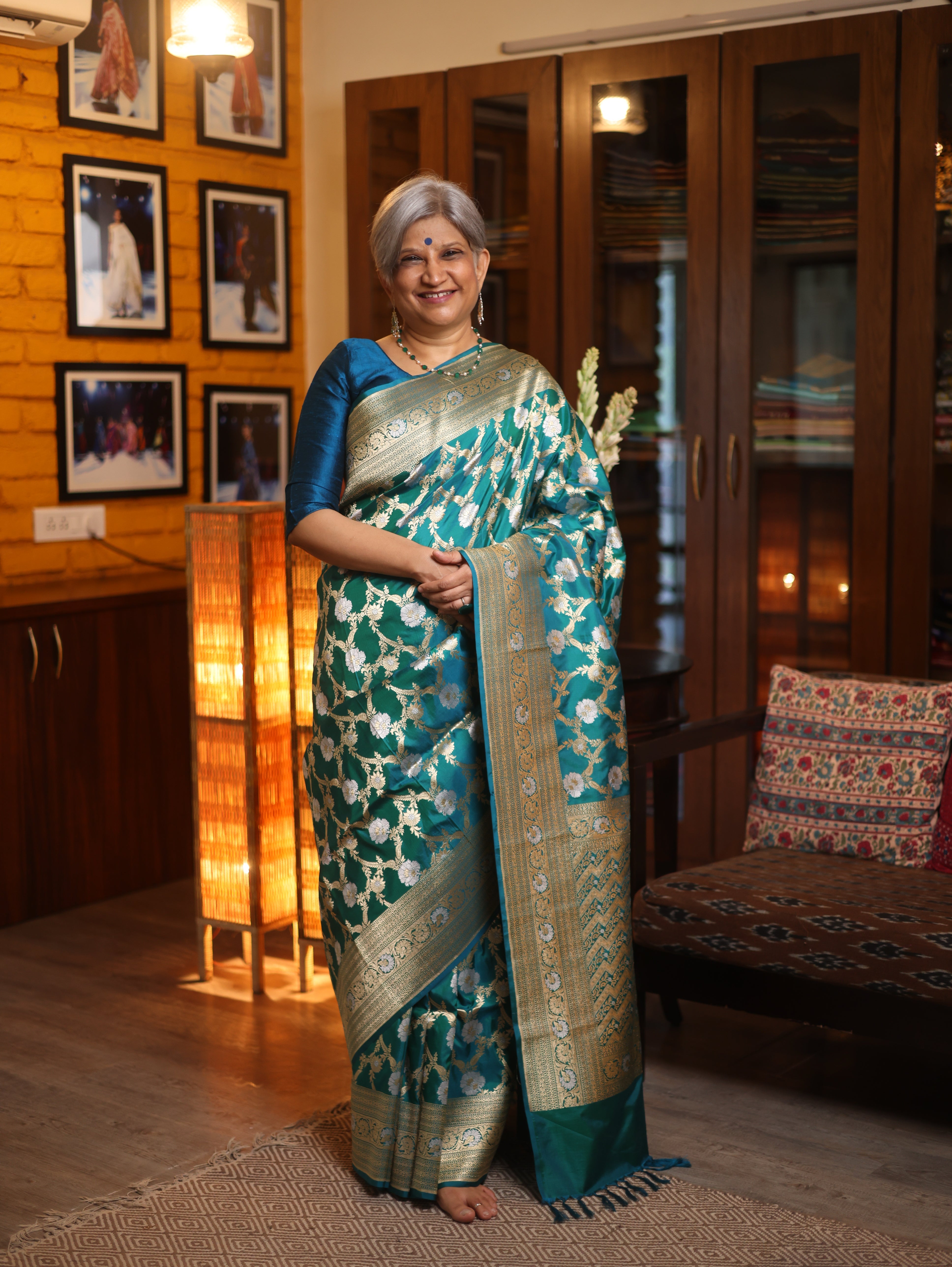 Vanasri Banarasi Silk Saree - Saavari - SSVBSS03