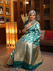 Vanasri Banarasi Silk Saree - Saavari - SSVBSS03