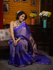 Purple Kanjeevaram Silk Saree-SRPKSS271