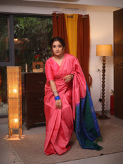 Pink Kanjivaram Silk Saree - SRPKSS1047