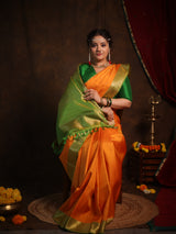 Madhushri Kanjivaram Silk Saree - Saavari - SSMKSS84