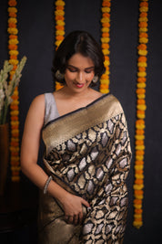 Tamrarekha Banarasi Silk Saree - Saavari - SSTBSS14