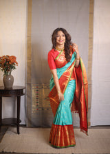Ashwini Gadwal Silk Saree - Saavari - SSAGSS07