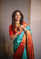 Ashwini Gadwal Silk Saree - Saavari - SSAGSS07