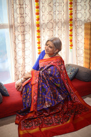 Gajmala Rajkot Patola Silk Saree - Saavari - SSGRPSS05