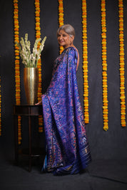 Dvipra Reversible Rajkot Patola Silk Saree - Saavari - SSDRRPSS02