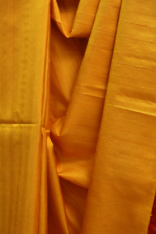 Mustard Yellow Soft Silk Saree - SRMYSSS259