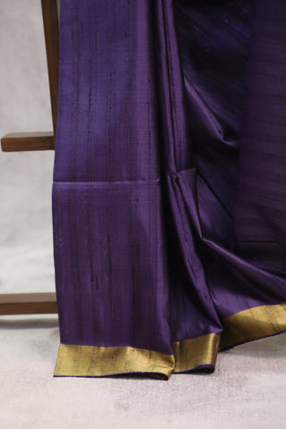 Violet Soft Silk Saree - SRVSSS255