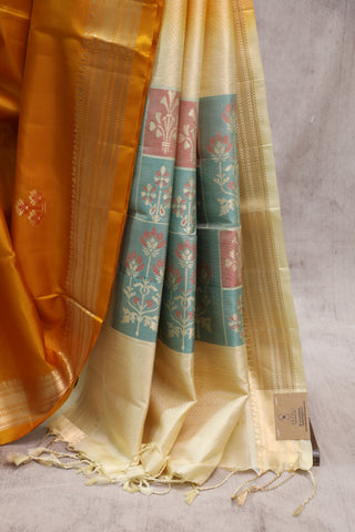 Mustard Yellow Soft Silk Saree - SRPMYSSS267