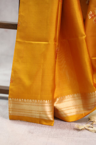 Mustard Yellow Soft Silk Saree - SRPMYSSS267