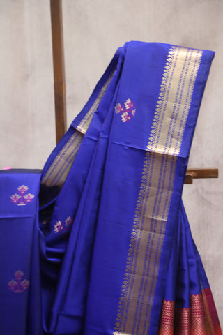 Violet Soft Silk Saree - SRPVSSS268