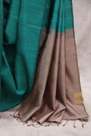 Turquoise Soft Silk Saree - SRTSSS278