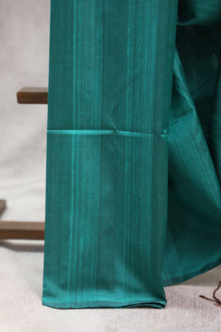 Turquoise Soft Silk Saree - SRTSSS278