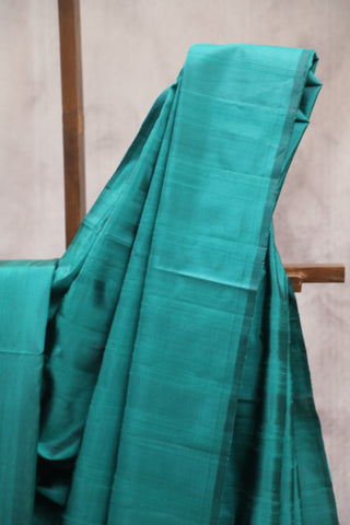 Turquoise Soft Silk Saree - SRTSSS278