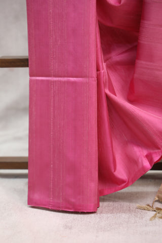 Pink Soft Silk Saree - SRPSSS280