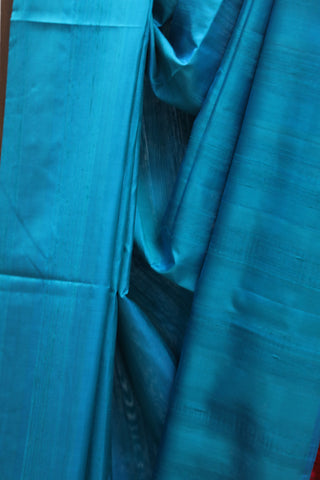 Turquoise Soft Silk Saree - SRTSSS283