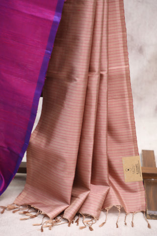 Purple Soft Silk Saree - SRPSSS300