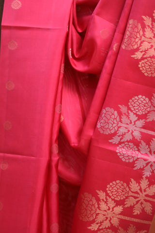 Pink Soft Silk Saree - SRPSSS295