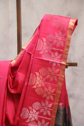 Pink Soft Silk Saree - SRPSSS295