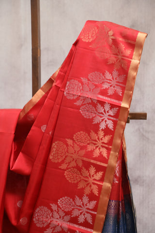 Maroon Soft Silk Saree - SRPSSS297