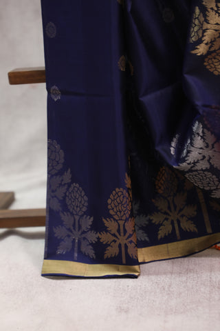 Violet Soft Silk Saree - SRVSSS298